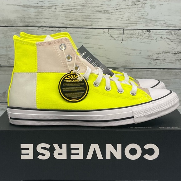 Converse Chuck Taylor All Star Hi Top UV Light Color Changing Shoes NEW - Picture 1 of 12